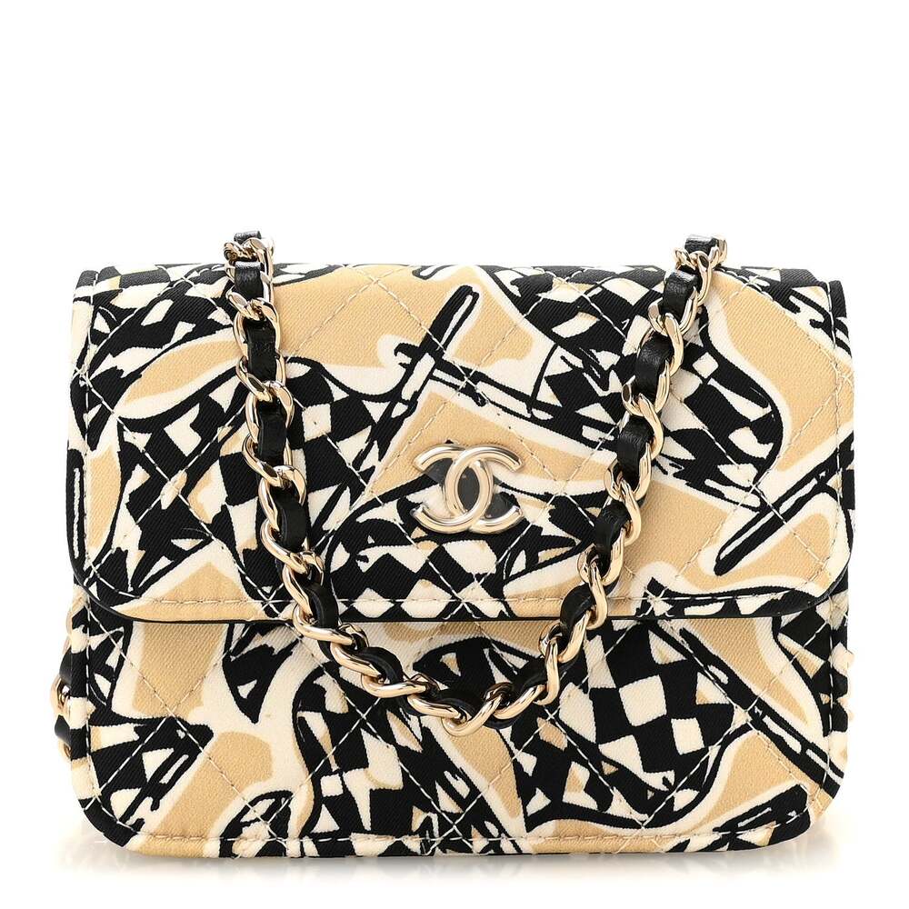 Chanel Canvas Check Flag Printed Cc #273449C19B